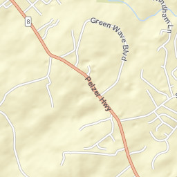 1182-1224 Pelzer Highway, Easley, SC Street Map