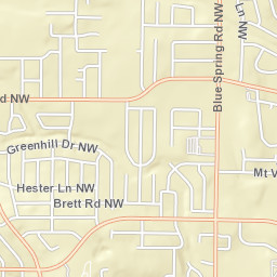 3011 Forsythe Dr NW Huntsville AL Street Map