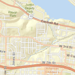 199 Dr. Martin Luther King Jr. Drive, Little Rock, AR 72201 Street Map