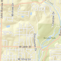 2205 Walker Street, Little Rock, AR 72204 Street Map