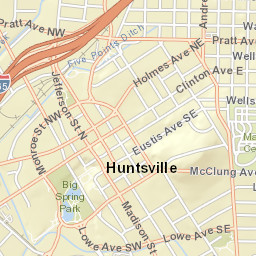 867-899 Monroe St SW, Huntsville, AL 35801,, Street Map