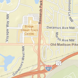 6884 Governors West, Bridge Street Town Center Street Map