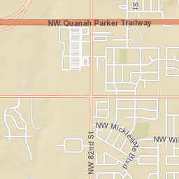 1614 Northwest 79th Street, Lawton, OK Street Map