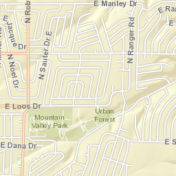 4716 North Morning Star Drive, Prescott Valley Street Map