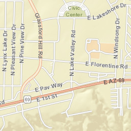 2992 Park Avenue, Prescott Valley, AZ Street Map