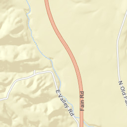 1603 Fain Rd, Dewey, AZ 86327 Street Map