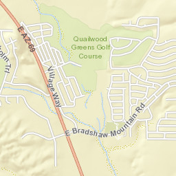 12262 Bradshaw Mountain Road, Dewey, AZ Street Map