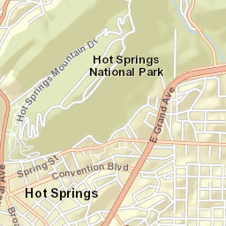 504-510 Central Avenue, Hot Springs, AR Street Map