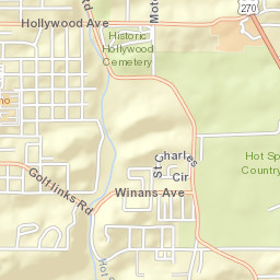 400-498 Shady Grove Road, Hot Springs, AR Street Map