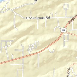 1803 Airport Road, Hot Springs National Park Street Map