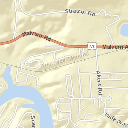 100-198 Chilis Lane, Hot Springs National Park Street Map