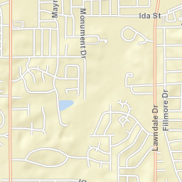 1400-1598 Lawndale Dr Tupelo MS Street Map