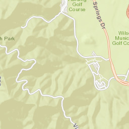 Griffith Park Dr, Los Angeles, CA 90027, USA Street Map