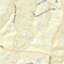 3901 Hidden Oak Ln Buford GA 30519 Street Map