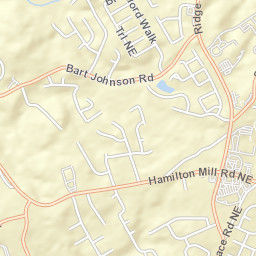 3575 Hamilton Mill Rd Buford GA Street Map