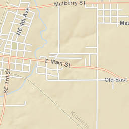 529-599 Northeast 4th Avenue, Durant, OK Street Map