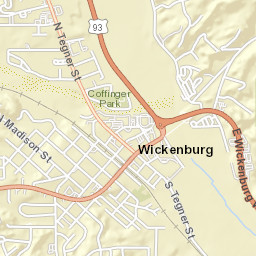 67 N Tegner St, Wickenburg, AZ 85390 Street Map