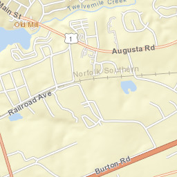 700-722 East Main Street, Lexington, SC Street Map