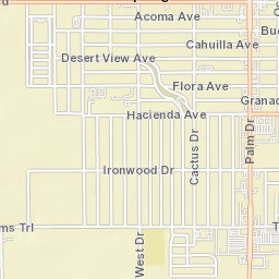 12380-12498 Palm Dr, Desert Hot Springs Street Map