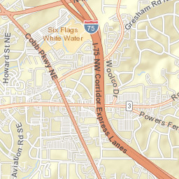 12 Cobb Parkway North, Marietta, GA 30060 Street Map