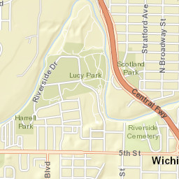 99 Central Fwy, Wichita Falls, TX 76306 Street Map