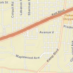 2912 Kemp Boulevard, Wichita Falls, TX Street Map
