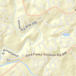 3519 Five Forks Trickum Rd SW Lilburn Street Map