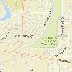 4415-4417 Tobago Wichita Falls TX Street Map