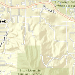 Cave Creek, AZ, USA Street Map
