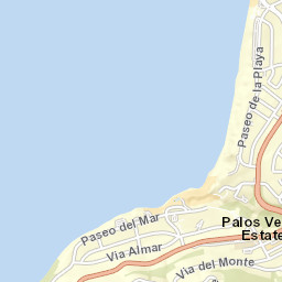 243-247 Palos Verdes Dr W, Palos Verdes Estates, CA Street Map