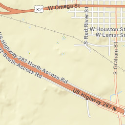 U.S. 287, Henrietta, TX 76365 Street Map