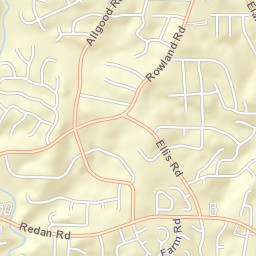 1166-1182 Rowland Road, Stone Mountain Street Map