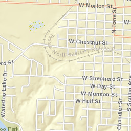 309 South Tone Avenue Denison TX Street Map