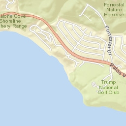 3815 Palos Verdes Dr S, Rancho Palos Verdes Street Map