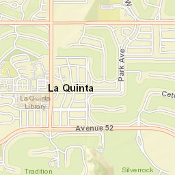 78101-78179 Avenue 52, La Quinta, CA Street Map