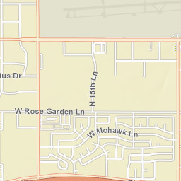 1324 W Hononegh Dr Phoenix AZ Street Map