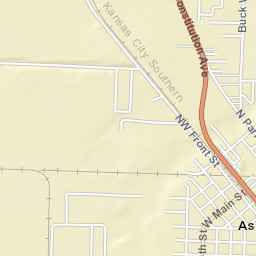 100-148 W Main St, Ashdown, AR 71822, USA Street Map