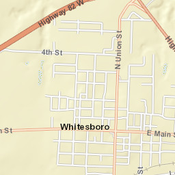 126-128 East Main Street, Whitesboro, TX  Street Map