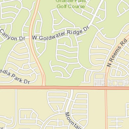 16640 North Reems Road, Surprise, AZ 85374 Street Map