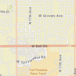 1733-1899 W Angela Dr Phoenix AZ Street Map