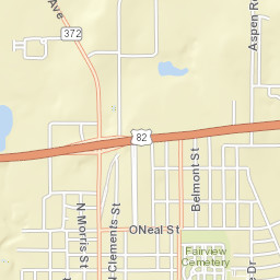 1298 South Farm to Market 372, Gainesville, TX Street Map