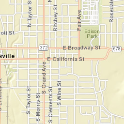 1598 East Pecan Street, Gainesville, TX Street Map