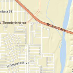 11523-11527 West Windrose Avenue, El Mirage, AZ Street Map