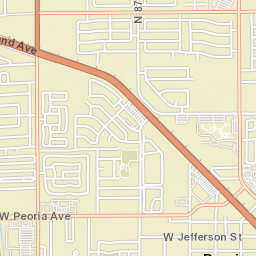 10258-10280 North 83rd Avenue, Peoria, AZ Street Map
