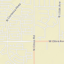 18301-18357 West Mountain View Road Street Map