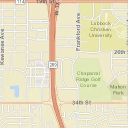 5853-5899 27th Street Lubbock TX  Street Map