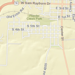 401-499 N Center St, Bonham, TX 75418,, Street Map