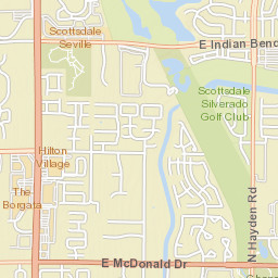 6907-6953 North Hayden Road, Scottsdale, AZ Street Map