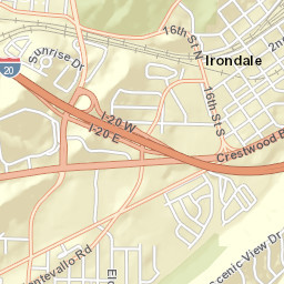 130 20th Street South, Irondale, AL 35210 Street Map