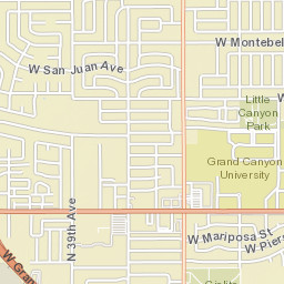 3615-3621 W Elm St Phoenix AZ Street Map